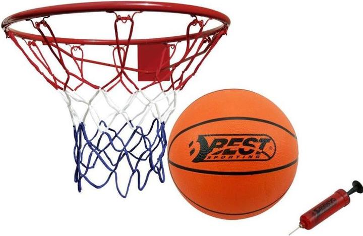 Immagine prodotto Best Sporting Canestro da 45 cm con palla e pompa