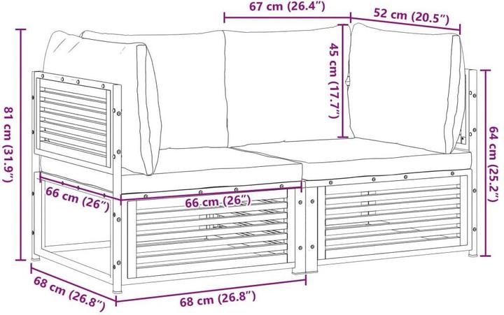Produktbild vidaXL Genevieve