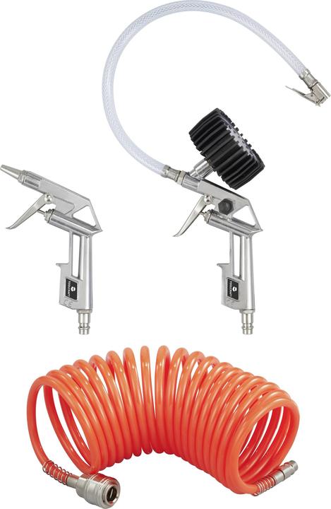 Produktbild Toolcraft Druckluft-Werkzeugset 3tlg