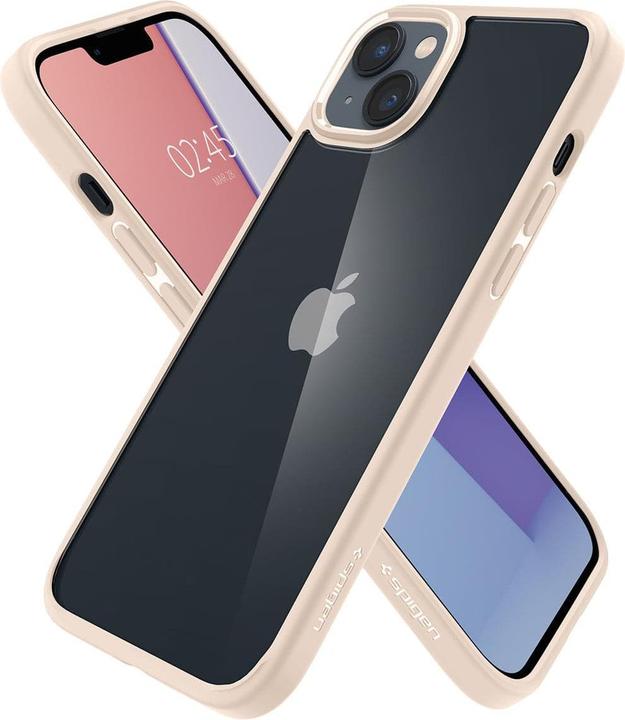 Actual product image Spigen Ultra Hybrid Case for Apple iPhone 14 Plus - sand beige (Apple iPhone 14 Pro)