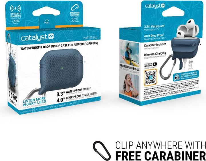Actual product image Catalyst Cataylst Vibe AirPods 3rdGen Blue (Charging case cover)