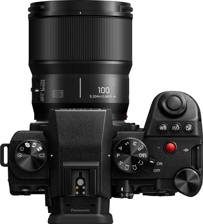 Actual product image Panasonic Lumix S-E100E 100mm f/2.8-22 Macro (L-Mount, full size)