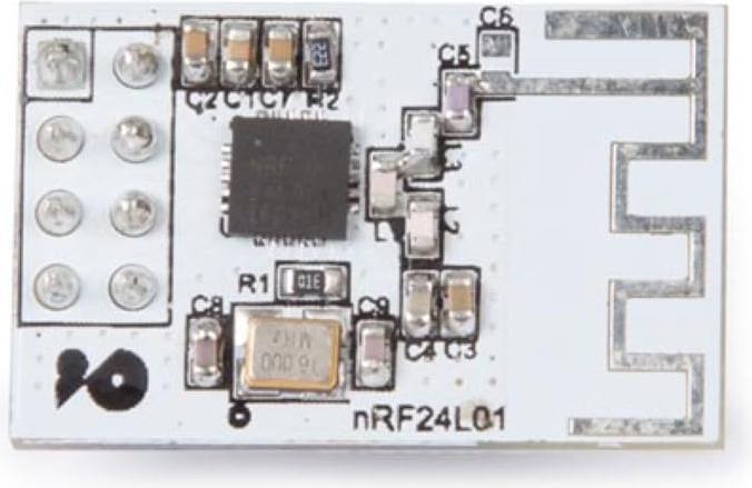 Actual product image Whadda Radio module NRF24L01 2.4 GHz 2 pieces
