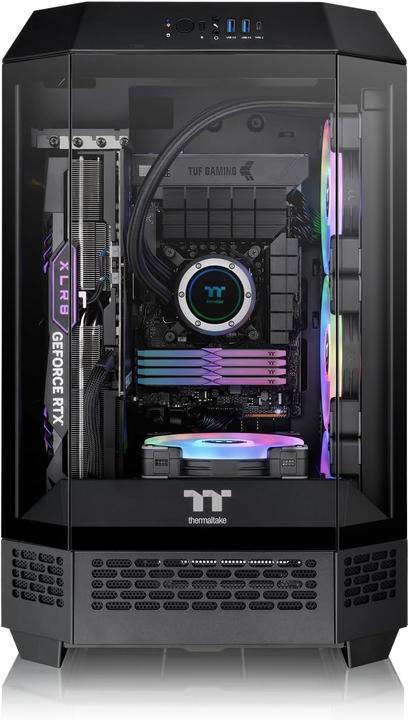 Actual product image Thermaltake The Tower 300 Black (mATX, Mini-ITX)