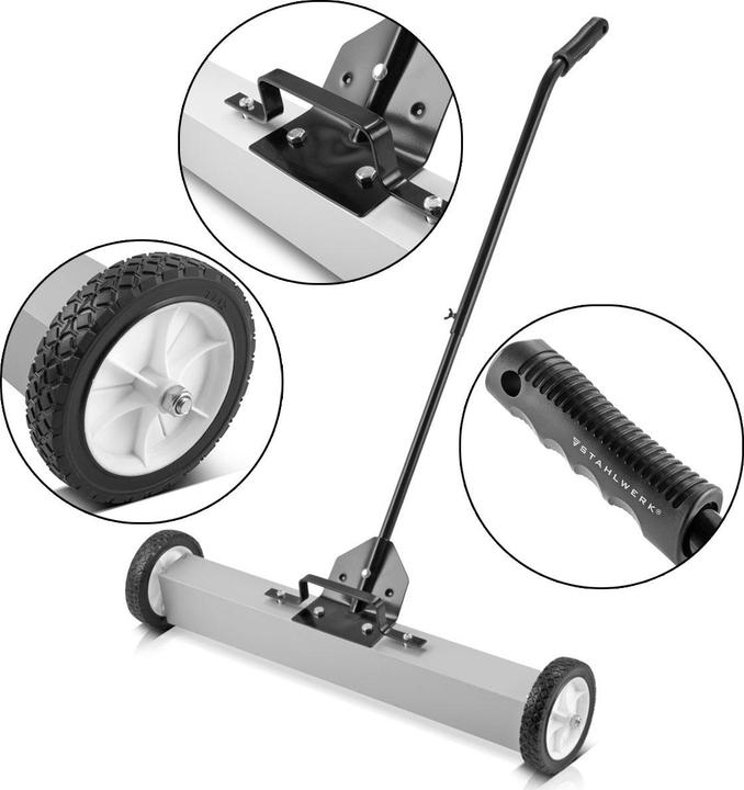 Actual product image Stahlwerk Magnetic floor sweeper MBK-30 ST with 762 mm width 20 kg capacity