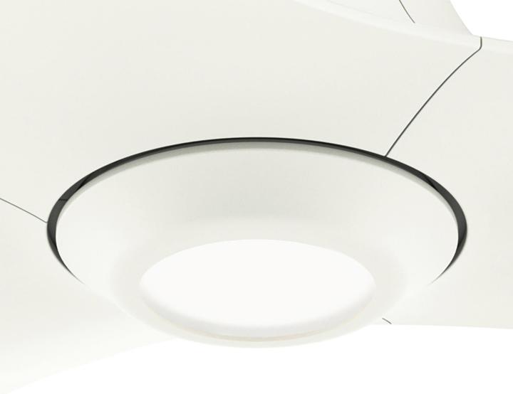Produktbild Hunter Fans DC Deckenventilator Stingray Weiss 152 cm mit LED (39.30 dB)