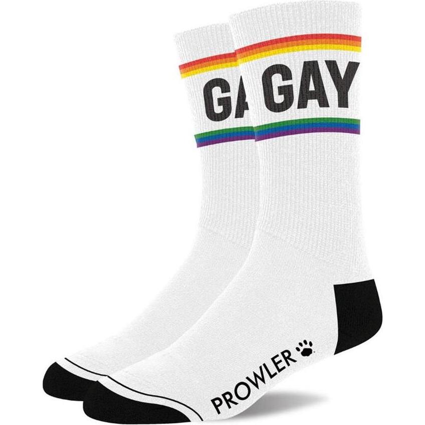 Prowler, Herren, Socken, Gay Socks, Weiss, (Einzelpack, One Size)