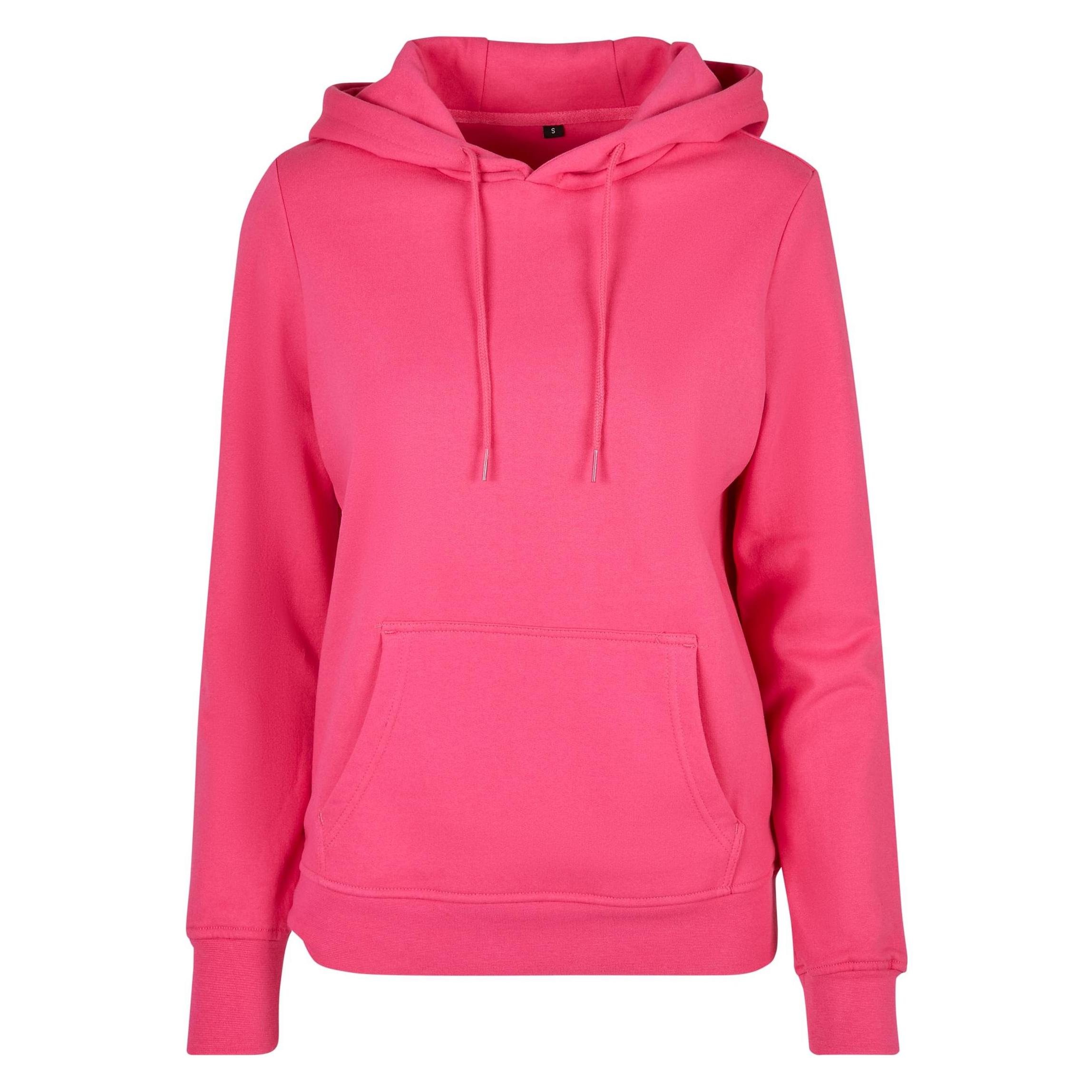 Build Your Brand, Damen, Pullover, Ladies' Basic Hoody, Pink, (4XL)