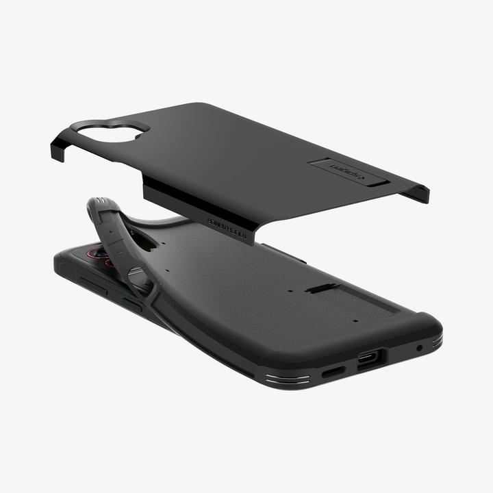 Produktbild Spigen - Tough Armor - Samsung Galaxy Xcover7 Pro - Black (Samsung Galaxy XCover7 Pro)