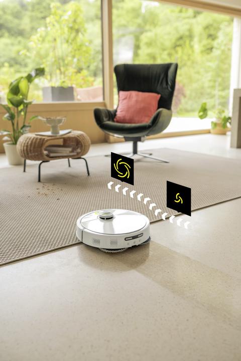 Actual product image Kärcher RVM 4 Comfort Extra (15000 Pa, Wiping pads (rotating))