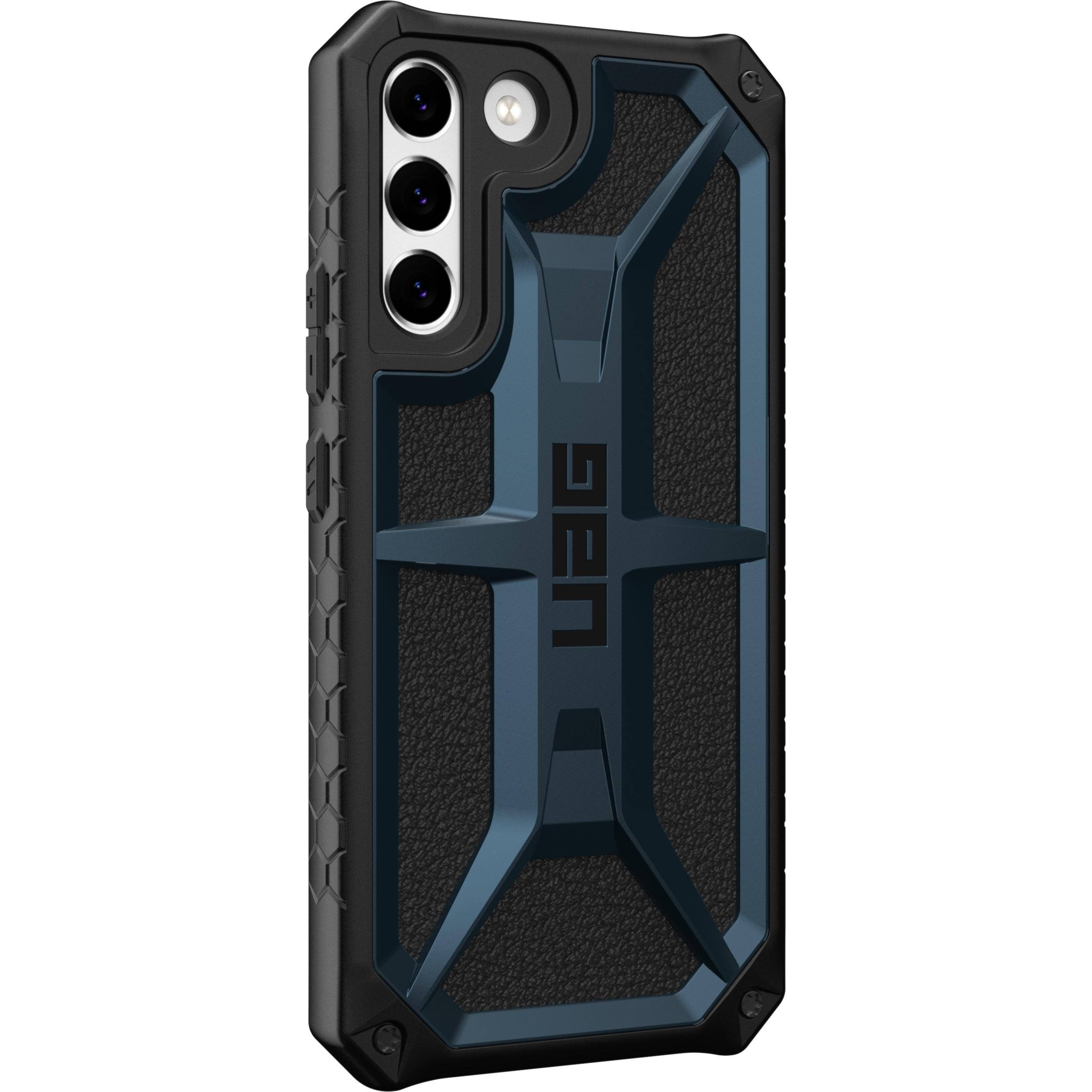 UAG Custodia Monarch (Samsung Galaxy S22+ 5G), Cover smartphone, Blu, Nero