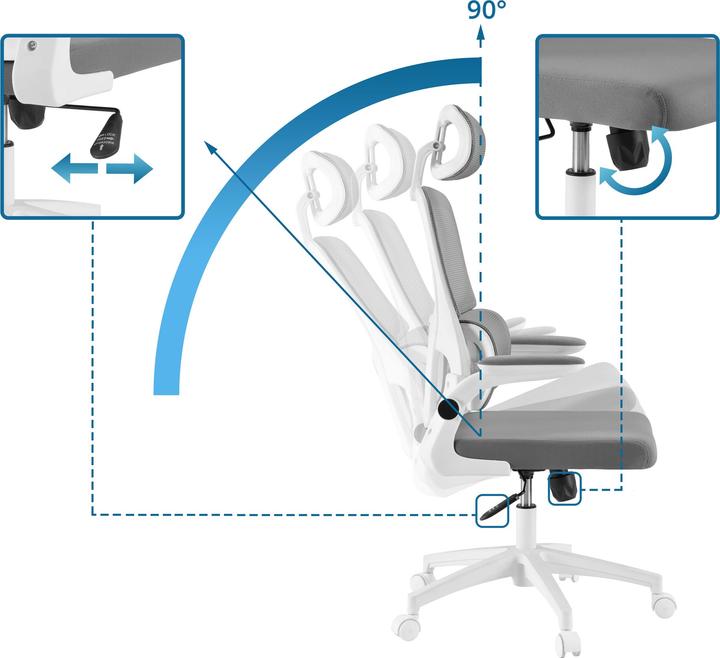 Produktbild MyBuero Ergomy Flex (44 - 53 cm)