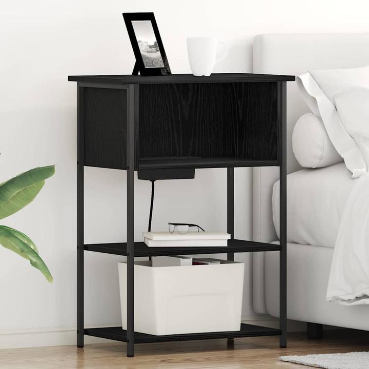 Actual product image vidaXL Bedside table (31 x 55 x 76 cm)
