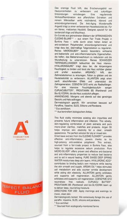 Actual product image A4 Health and Beauty Perfect Balance Fluid (50 ml, Face fluid)