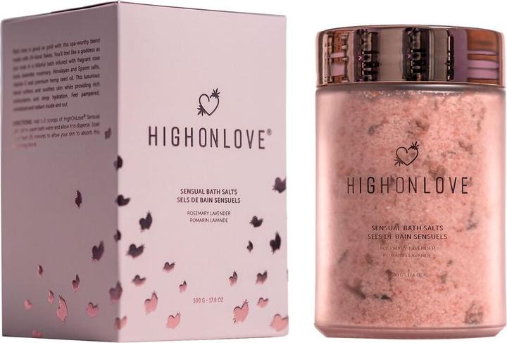 Produktbild High on Love sensual bath salts 500g (Badepralinen)