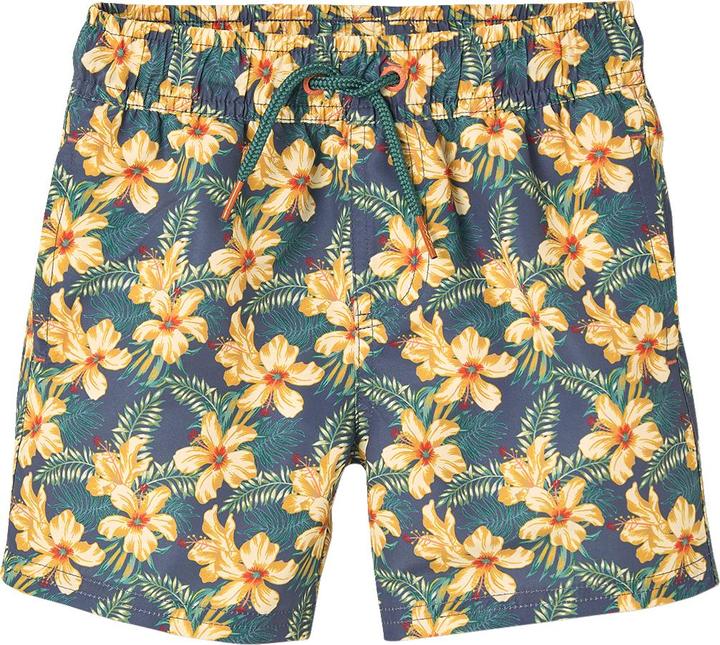 Produktbild Vertbaudet Jungen Badeshorts mit Hawaiiblumen (86)