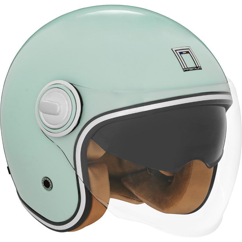 Nox Premium, Motorradhelm, jet-motorradhelm heritage (61 - 62 cm, XL)