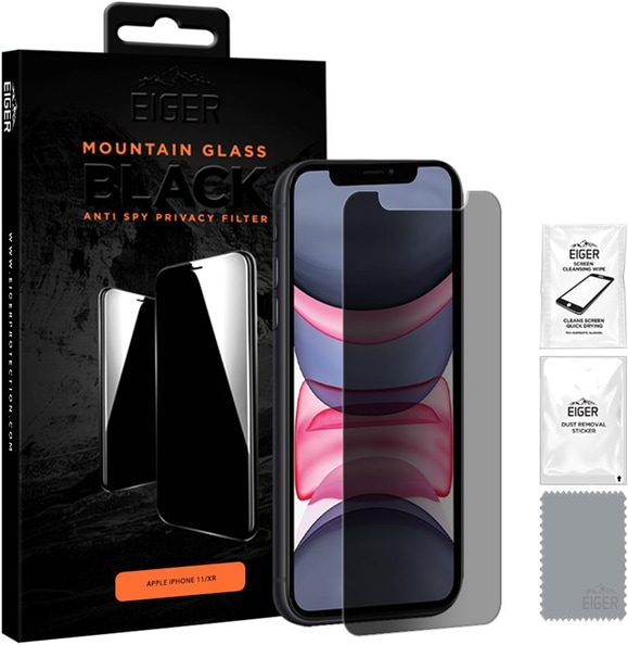Produktbild Eiger Mountain Glass Black (1 Stück, Apple iPhone 11)