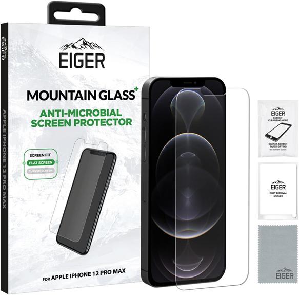 Immagine prodotto Eiger Mountain Glass+ (1 pz., Apple iPhone 12 Pro Max)