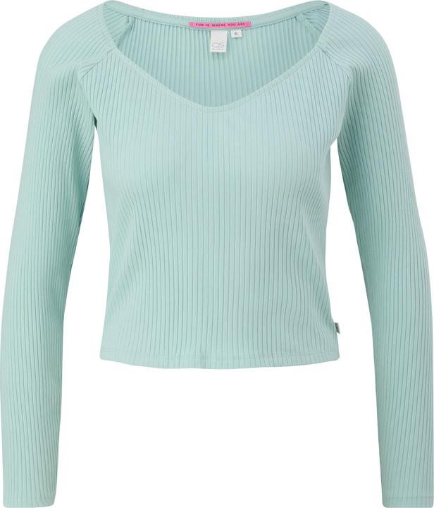 Immagine prodotto S.Oliver T-Shirt Longsleeve mit Rippstruktur (XL)