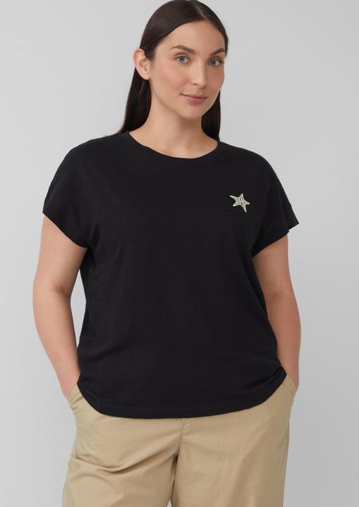 Produktbild S.Oliver T-Shirt T-Shirt im Relaxed Fit mit kleinem Artwork (46)