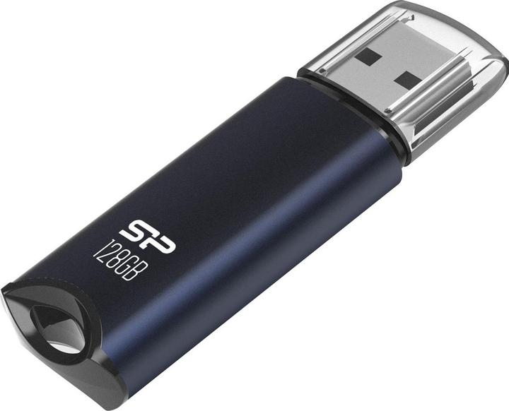 Image du produit Silicon Power memory USB Marvel M02 128GB USB 3.0 Blue (128 Go, USB-A)