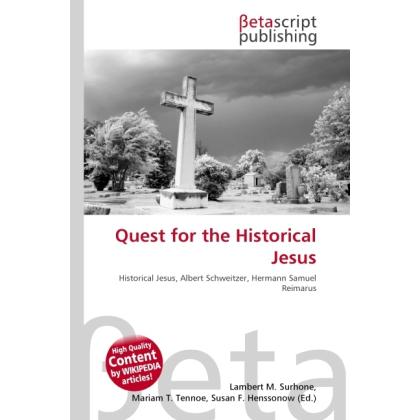 Quest for the Historical Jesus, Sachbücher