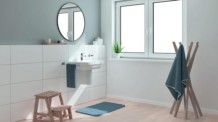 Produktbild Grohe Start QuickFix Lavaboarmatur, Mittelstellung kalt, Zugstange-Ablauf, S-Size, Chrom