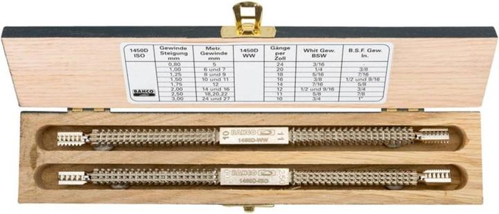 Produktbild Bahco Doppel-Gewindefeilen-Satz, 2tl (230 mm)