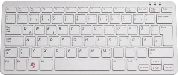Produktbild Raspberry Pi Tastatur / inkl. USB Hub
