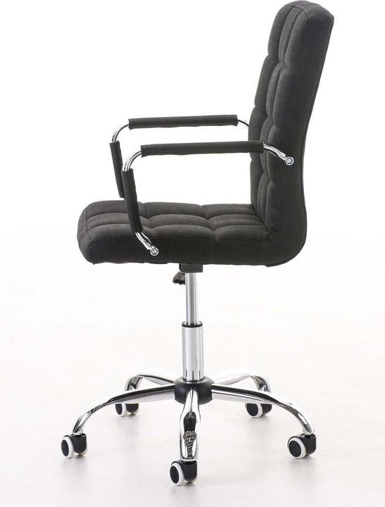 Image du produit CLP Chaise de bureau Deli V2 tissu, noir