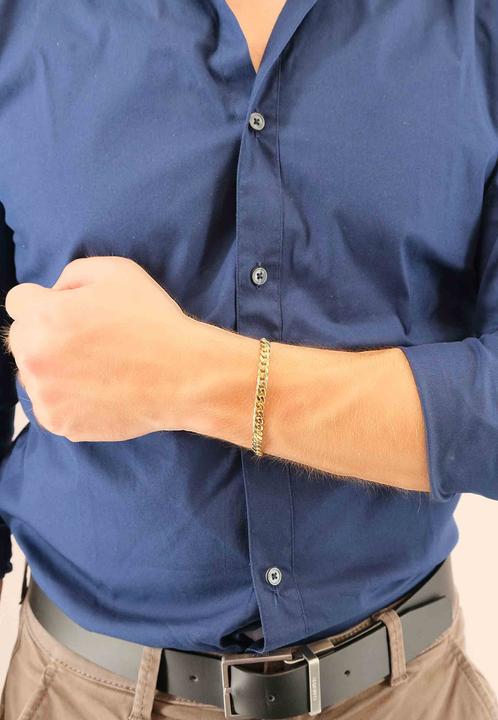 Produktbild Muau Panzer (19 cm, 750/18K Gelbgold)