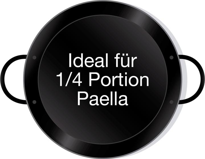 Immagine prodotto All'Grill Padella per paella smaltata Ø 15 cm (15 cm, Padella per friggere, Acciaio)