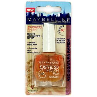 Maybelline New York, Smalto per unghie, Maybelline Express Finish 40 Seconds Smalto Numero 405 Perla - 10 Ml (Pearl)