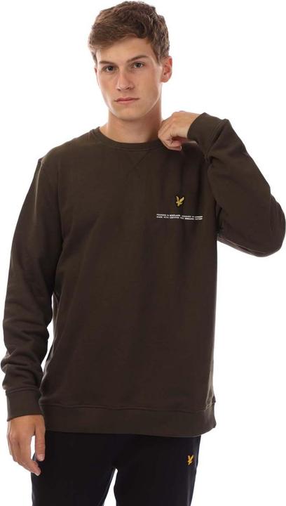 Immagine prodotto Lyle and Scott Felpa Stampato Girocollo Uomo (XL)