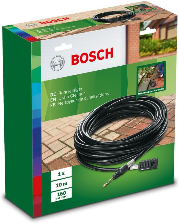 Produktbild Bosch Home & Garden Rohrreiniger, 10 m (160 bar) für Aquatak
