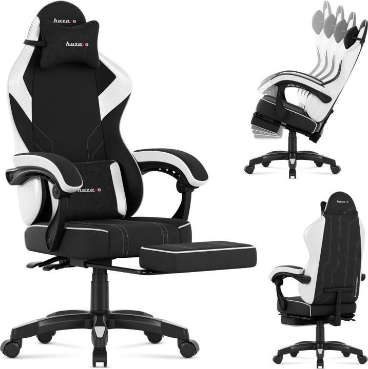Produktbild Huzaro Force 3.7 White Carbon Gaming-Stuhl