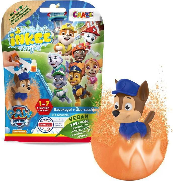Actual product image Craze Bath Bomb Paw Patrol