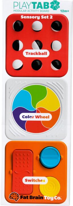 Fat Brain Toys Bet Your Brain - Play Tab Sensory Set 2 (337-48842)