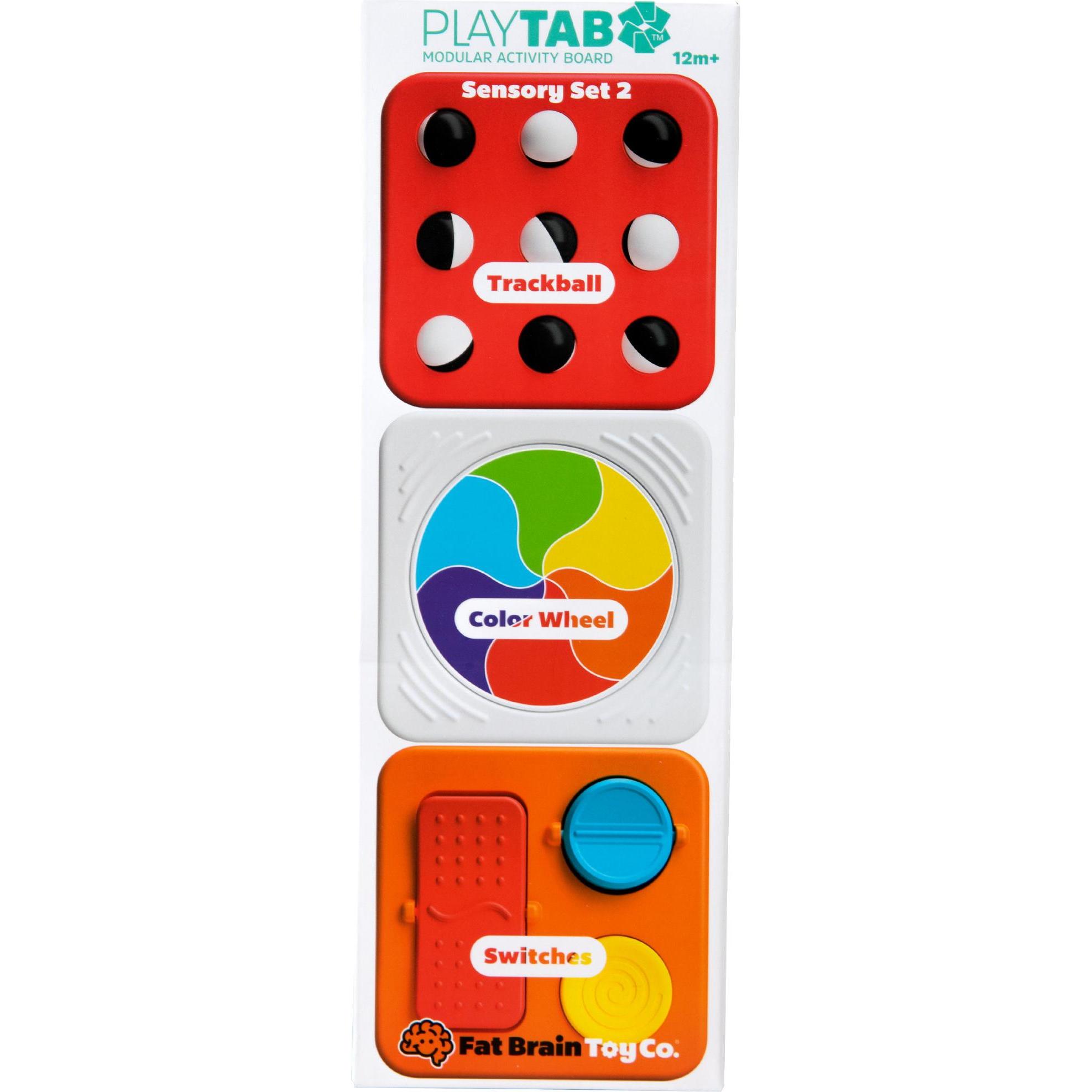 Fat Brain Toys Bet Your Brain - Play Tab Sensory Set 2 (337-48842)