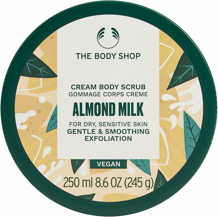 Body Shop Crema scrub corpo al latte di mandorle 250 ml (250 ml)