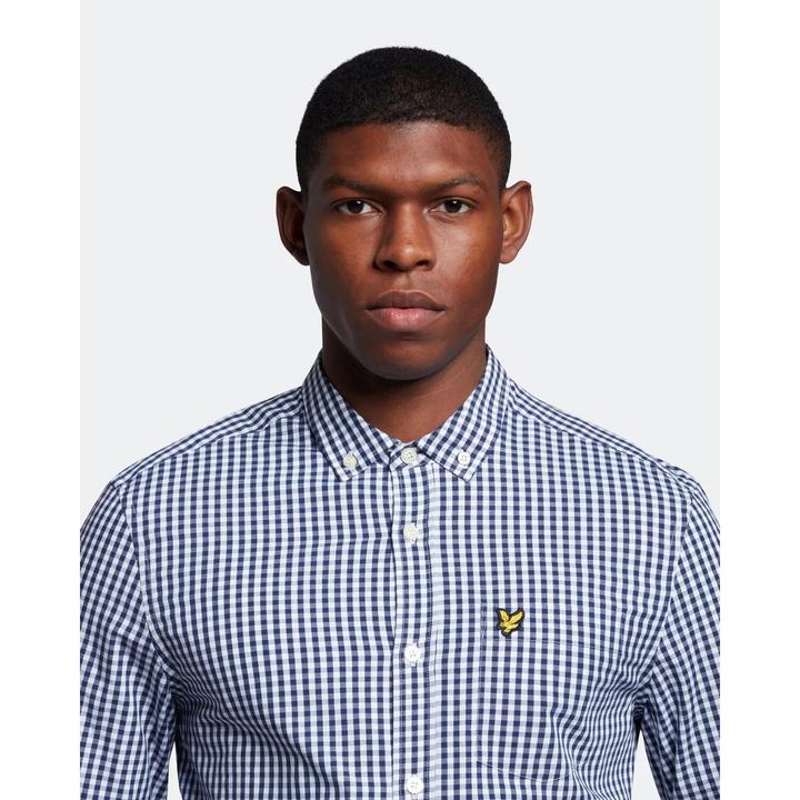 Actual product image Lyle and Scott Slim Gingham (XS)