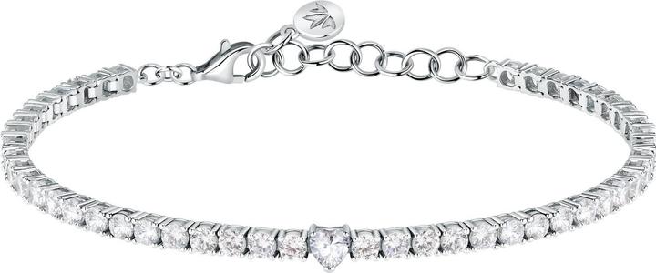 Immagine prodotto Morellato Bracciale romantico Tesori Cuore in argento SAIW166 (19 cm, Argento 925)
