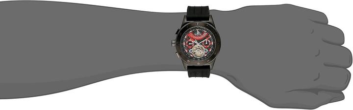 Produktbild Burgmeister Elegante Herrenuhr mit Silikonarmband und rostfreiem Gehäuse (Analoguhr)