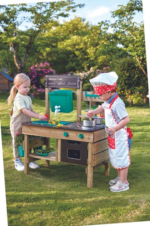 Actual product image Hape Outdoor play kitchen
