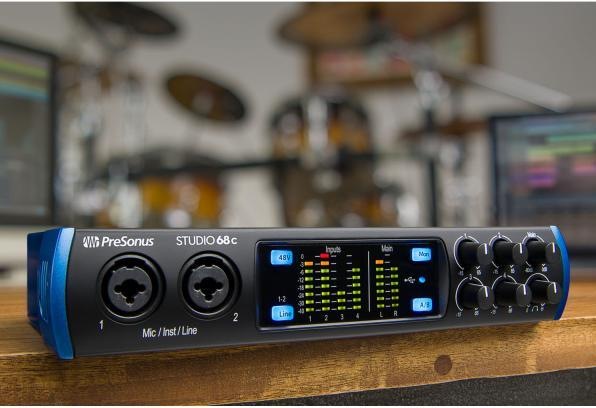 Produktbild PreSonus Audio-Interface Studio 68C USB-C mit Kopfhörer (USB)