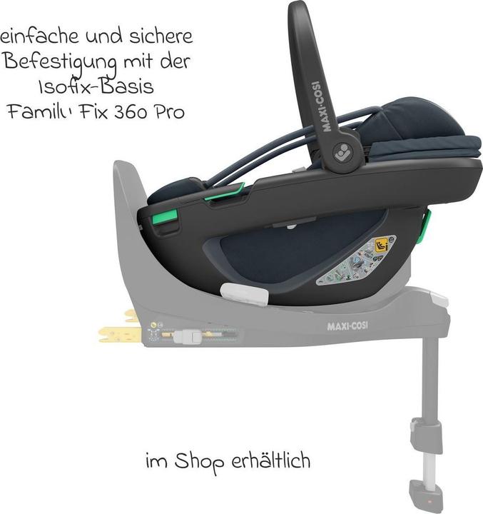 Produktbild Maxi-Cosi MC Coral 360 (Babyschale, ECE R129/i-Size Norm)