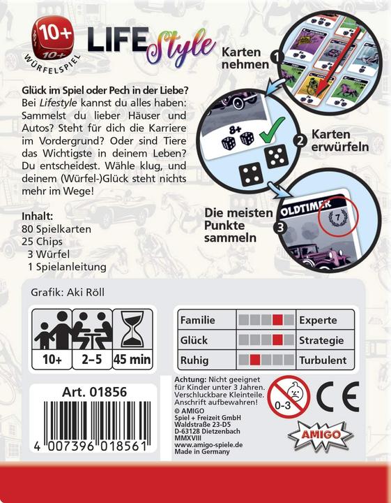 Actual product image Amigo Lifestyle (German)