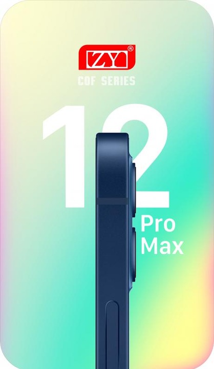 Immagine prodotto Zy Display Unit für iPhone 12 Pro Max, In-Cell IC Version, Schwarz (Display, iPhone 12 Pro Max)