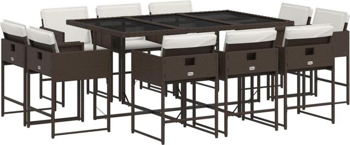 Actual product image vidaXL Garten Essgruppe (165 x 106 x 73 cm)